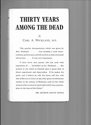 Seller image for THIRTY YEARS AMONG THE DEAD. for sale by Chris Fessler, Bookseller