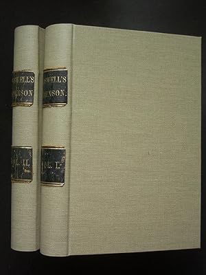 Bild des Verkufers fr Life of Samuel Johnson, LL. D, including A Journal of a Tour to the Hebrides [two volumes complete] zum Verkauf von Bookworks [MWABA, IOBA]