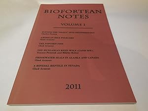 Biofortean Notes: Volume 1