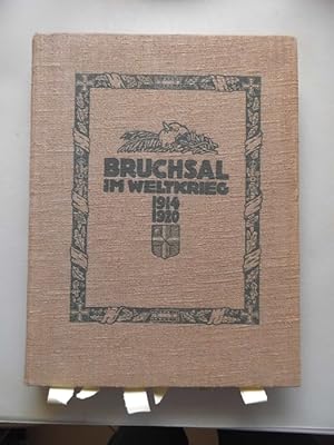 Bruchsal im Weltkrieg 1914-1920