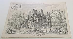 House at Chislehurst Common (1878)