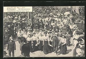 Ansichtskarte Echternach, Sprinprocession, Echternacher Jugend beim Tanze