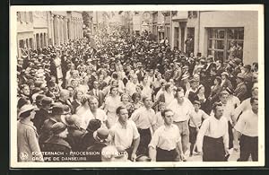 Ansichtskarte Echternach, Procession dansante, Groupe de Danseurs