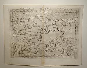 Imagen del vendedor de Karte von Natolia Nuova Tavola (Anatolien / Trkei). Aus: La Geografia di Claudio Tolomeo Alessandrino. a la venta por Versandantiquariat Christine Laist