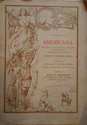 Catalog 119. Americana. Bücher, historische karten, städteansichten, trachtenm porträts. Sprachen...