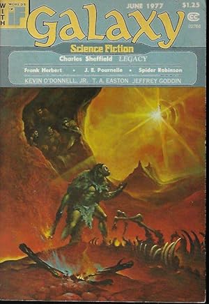 Image du vendeur pour GALAXY Science Fiction: June 1977 ("The Dosadi Experiment") mis en vente par Books from the Crypt