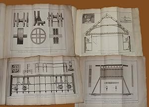 Machines de theatre Diderot et D'Alembert 49 Tav. 1772 Teatro Caduta Fetonte