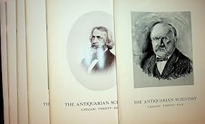 The Antiquarian Scientist Bookseller Catalogues numbers 25 (Spring/Summer 1994), 26, 29, 30, 31 a...