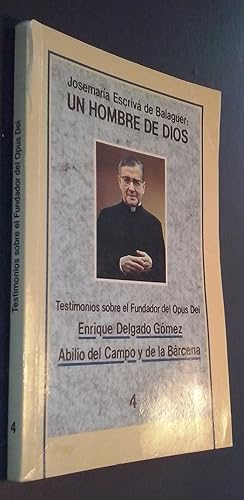 Bild des Verkufers fr Josemara Escriv de Balaguer: un hombre de Dios zum Verkauf von Librera La Candela