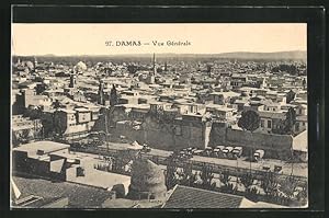 Ansichtskarte Damas / Damaskus, Vue Générale, Teilansicht der Stadt