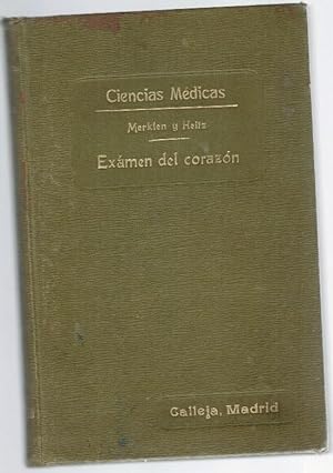 Seller image for MTODOS DE EXMEN DEL CORAZN. EL RITMO CARDACO EN EL ESTADO NORMAL Y PATOLGICO for sale by Librera Dilogo