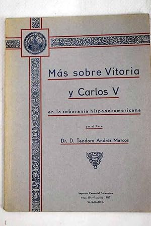 Imagen del vendedor de Mas sobre Vitoria y Carlos V en la soberana hispano-americana a la venta por Alcan Libros