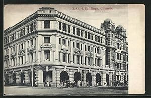 Ansichtskarte Colombo, G. O. H. Buildings