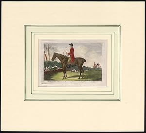 Antique Print-HUNTER-HORSEBACK-HUNTING DOGS-FAIRBROTHER-Fairbrother-Cook-1794