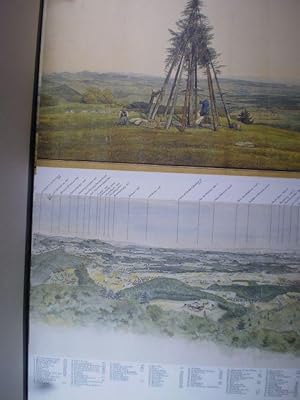 Bild des Verkufers fr Die Wisenberg-Panoramen von Samuel Birmann (1813) und Peter Schmid-Ruosch (1990) zum Verkauf von Buchfink Das fahrende Antiquariat