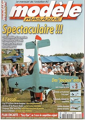 Image du vendeur pour Modle magazine n671, aot 2007 - Plan encart : "Easy-Flyer", un 2-axes de comptition original mis en vente par LibrairieLaLettre2