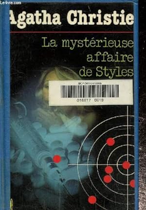 Bild des Verkufers fr La mystrieuse affaire de styles zum Verkauf von Le-Livre