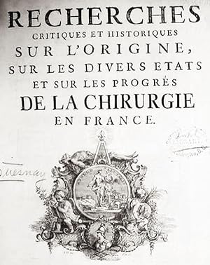 Recherches / Critiques Et Historiques / Sur L' Origine, / Sur Les Divers Etats / Et Sur Les Progr...