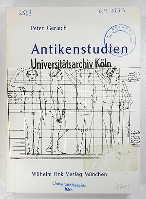 Bild des Verkufers fr Antikenstudien in Zeichnungen klassizistischer Bildhauer. (Dissertation). zum Verkauf von Brbel Hoffmann