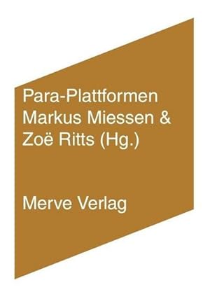 Bild des Verkufers fr Para-Plattformen : Die Raumpolitik des Rechtspopulismus zum Verkauf von AHA-BUCH GmbH