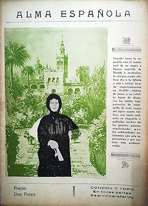 Alma Española. Año IX- N° 91 - Santiago de Chile, marzo de 1945. Revista mesnual. Organo de divul...