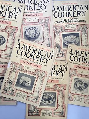 American Cookery Magazine [8 issues]