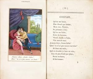 Image du vendeur pour Posie libre de Piron, Voltaire, Grcourt, etc. [Suivi de] : Recueil de Posies diverses de La Fontaine, Piron, Voltaire et Grcourt, etc.- Gaudrioles. mis en vente par Librairie Camille Sourget