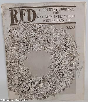 Bild des Verkufers fr RFD: a country journal for gay men everywhere; #41, Winter, 1984/85, vol. 11 #2 zum Verkauf von Bolerium Books Inc.