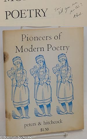 Pioneers of Modern Poetry [signed]
