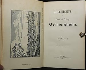 Geschichte der Stadt und Festung Germersheim.