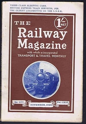 Immagine del venditore per The Railway Magazine November 1928 venduto da Lazy Letters Books