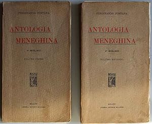 Antologia meneghina Volume primo e secondo