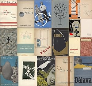 Collection of 27 stunning publications of the Czech Avantgarde, Czech Translations of French, Rus...