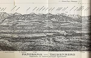 Bild des Verkufers fr Panorama vom Taubenberg (895 Meter ber dem Meere) zum Verkauf von Antiquariat ABATON oHG