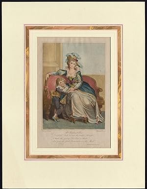 Antique Print-THOMSON-SEASONS-LADY-READING-SON-Gosway-Bartolozzi-1790