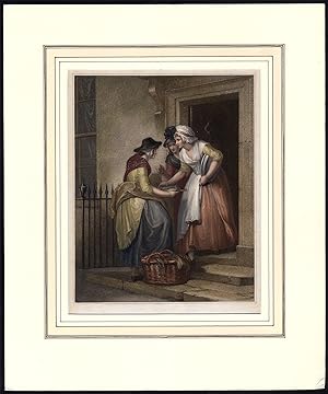 Antique Print-MACKREL-FISH SELLER-CRIES OF LONDON-Wheatley-Schiavonetti-1793