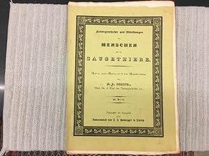 Bild des Verkufers fr Naturgeschichte und Abbildungen der Menschen und der Sugethiere. 16. Heft. Nach den neuesten Systemen und den besten Originalien zum Verkauf von Genossenschaft Poete-Nscht