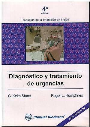 Seller image for Diagnstico y tratamiento de urgencias for sale by Librera Santa Brbara