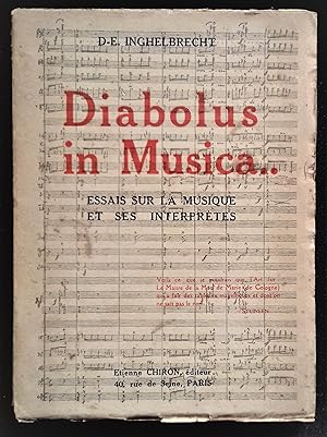 Image du vendeur pour Diabolus in Musica - Essais sur la musique et ses interprtes. mis en vente par Librairie Pique-Puces