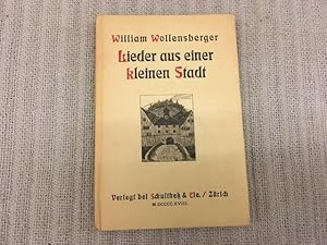 Imagen del vendedor de Lieder aus einer kleinen Stadt a la venta por Genossenschaft Poete-Nscht