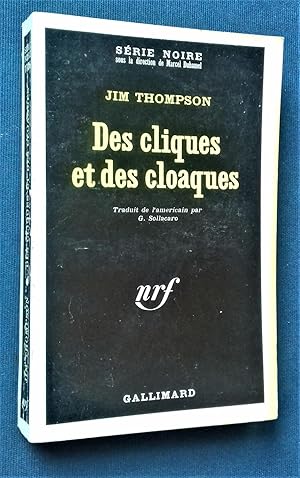 Image du vendeur pour Des cliques et des cloaques. mis en vente par Librairie Pique-Puces