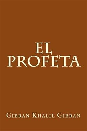 Imagen del vendedor de El Profeta -Language: spanish a la venta por GreatBookPrices