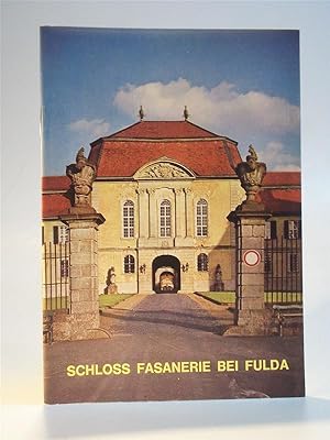 Bild des Verkufers fr Schloss Fasanerie bei Fulda. zum Verkauf von Adalbert Gregor Schmidt