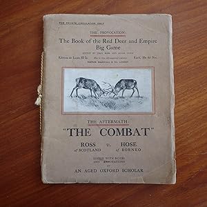 "The Book of the Red Deer and Empire Game" The Provocation ". ? Prospectus for the above Title -f...
