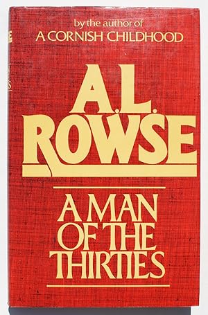 A Man of the Thirties - signed copy