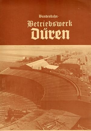 Image du vendeur pour Bundesbahn-Betriebswerk Dren. mis en vente par Antiquariat Fluck