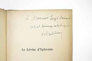 Image du vendeur pour Le lvite d'Ephram mis en vente par Librairie Le Feu Follet