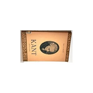 Seller image for KANT for sale by Librera Salamb