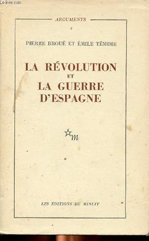 Bild des Verkufers fr La Rvolution et la guerre d'Espagne zum Verkauf von Le-Livre