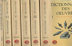 Seller image for Dictionnaire des oeuvres de tous les temps et de tous les pays - Littrature, philosophie, musique, science - 6 volumes (tome 2 manquant) - collection "Bouquins" for sale by Le-Livre